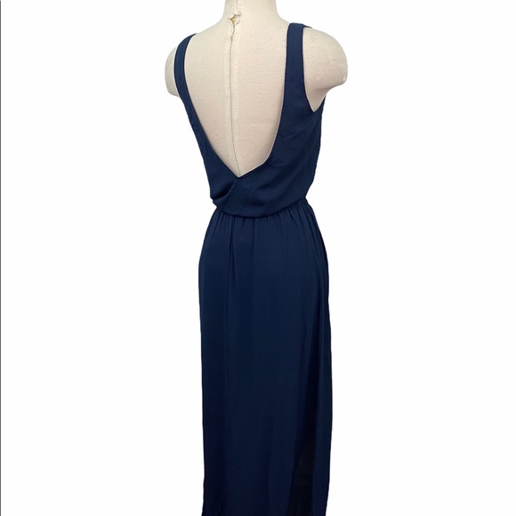 SMYM kendall blue maxi dress sz- xs - Picture 3 of 4